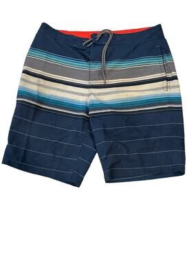 Goodfellow & Co Men's Swimwear size 34 Blue and White